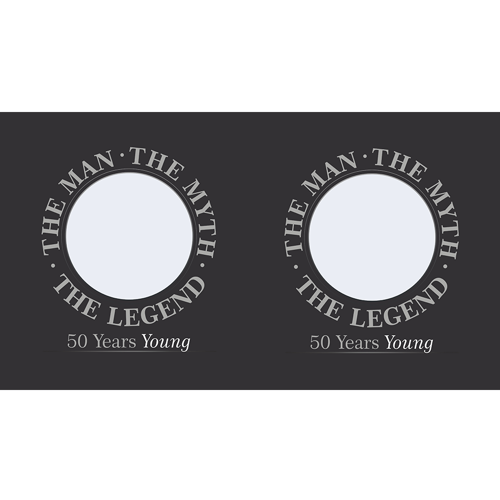 The Man, The Myth, The Legend - Black