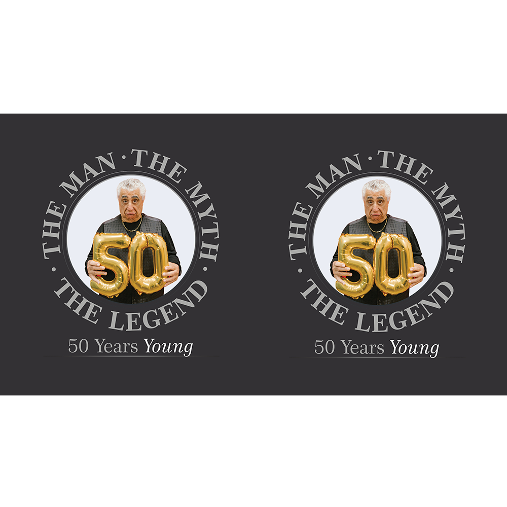 The Man, The Myth, The Legend - Black