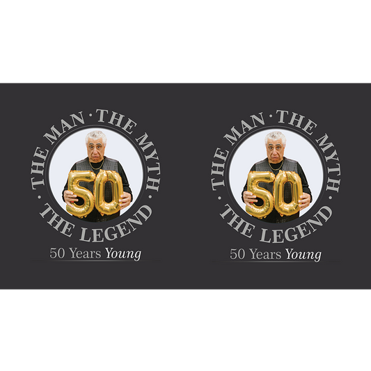 The Man, The Myth, The Legend - Black