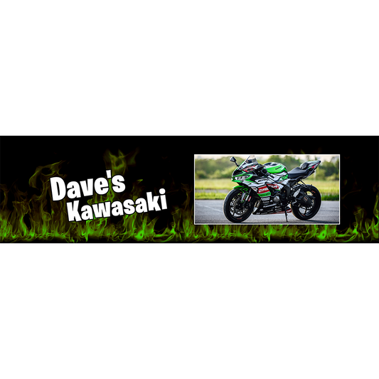 Flame Design Bar Mat