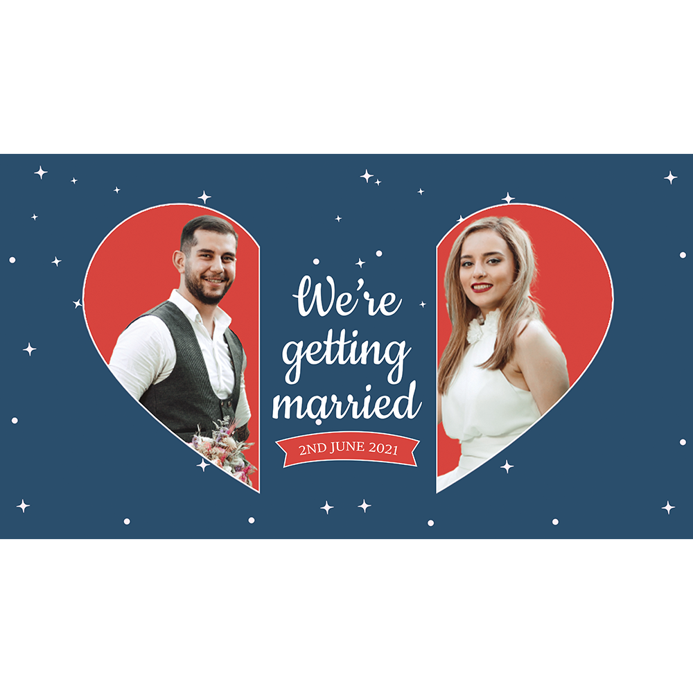 We Are Getting Married - Blue