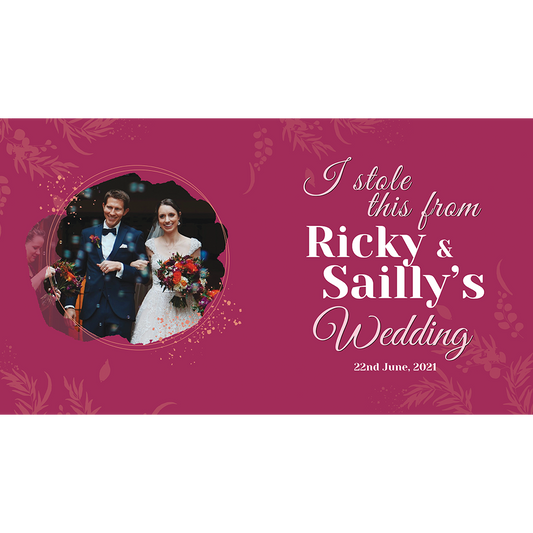 I Stole This From Ricky & Sailly's wedding