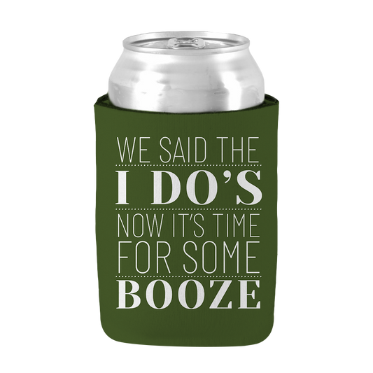 We Said The I Do's, Now It's Time For Some Booze