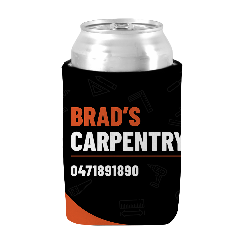Company Branding (Brad's Carpentry - Orange)