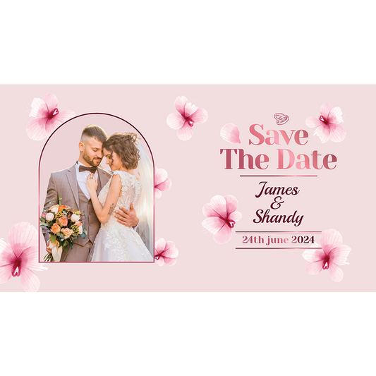 Save the date - Wedding Stubby