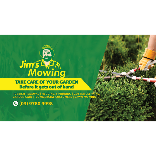 Company Branding (Jim's Mowing)