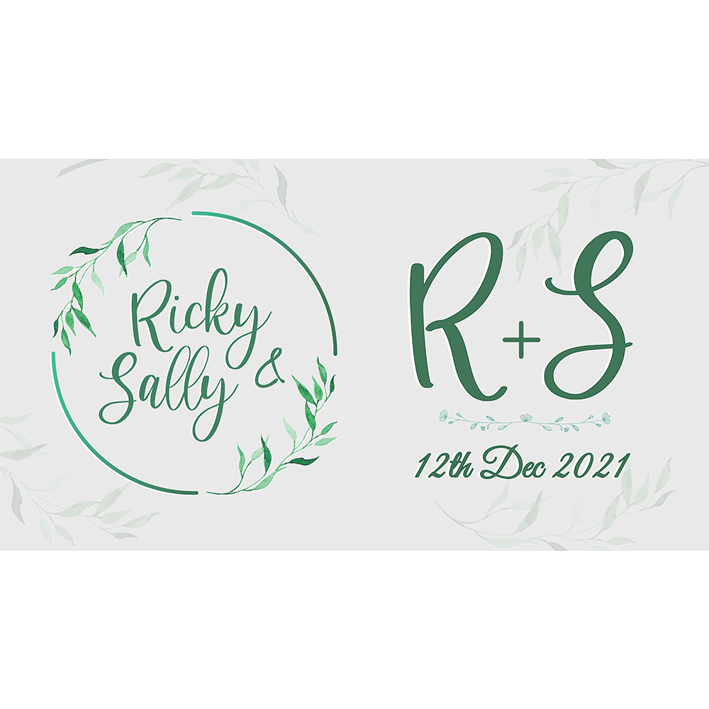 Personalized Wedding Cooler - Gray