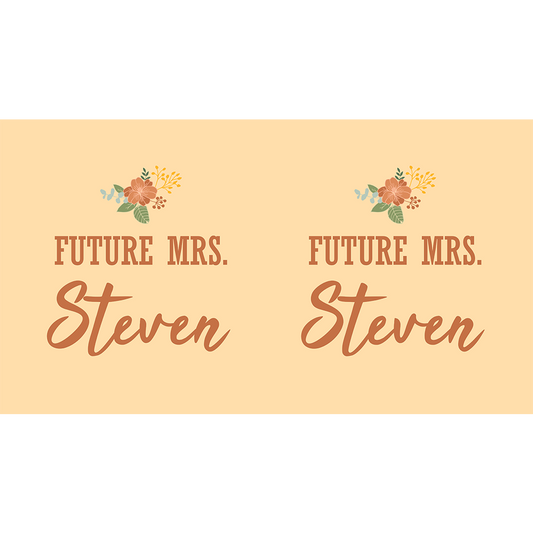 Set of Lucky Mr. & Future Mrs.