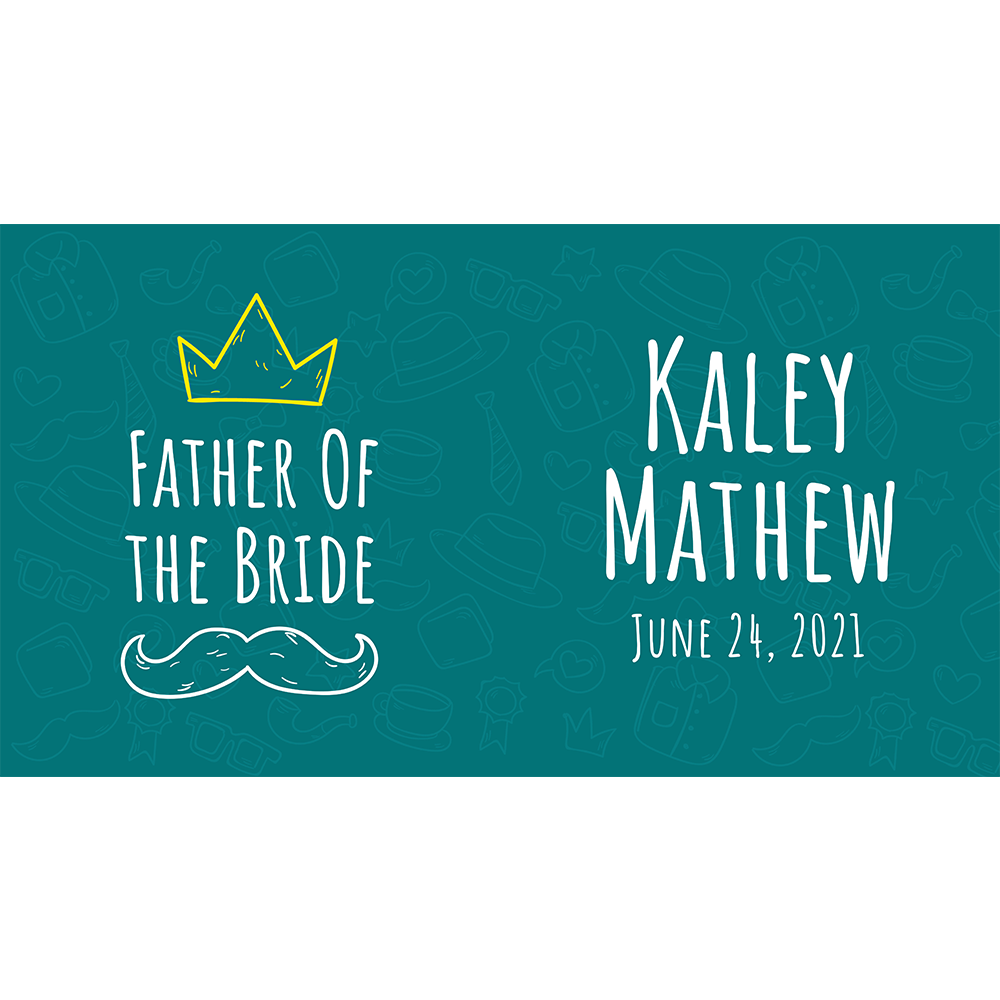 Wedding  Set for Groom, Groomsman, Best Man, Father Of Groom & Father of Bride - Blue