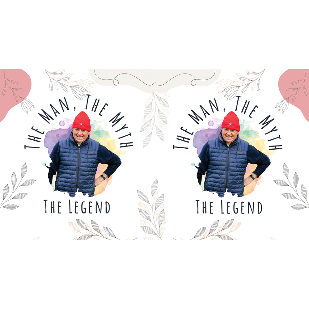 The Man, The Myth, The Legend - White