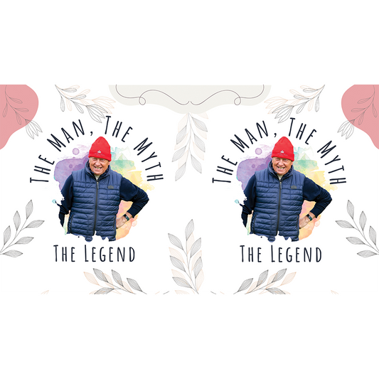 The Man, The Myth, The Legend - White