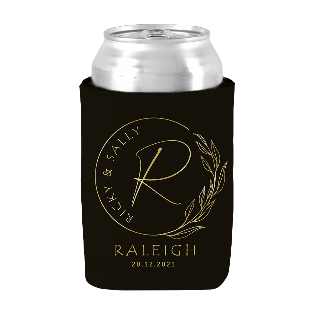 Personalized Wedding Cooler - Black