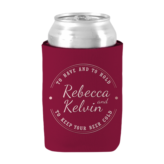 To Have And To Hold, To Keep Your Beer Cold - Magenta Color