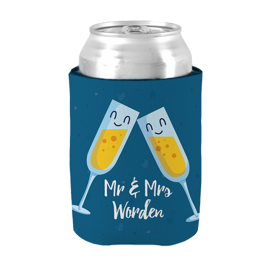 To Have & To Hold & To Keep Your Beer Cold - Blue