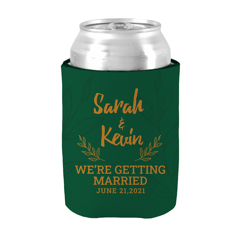 We Are Getting Married - Green Cooler
